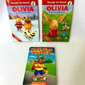 Kids Books Bundle of 3 Ready to Read Level 1